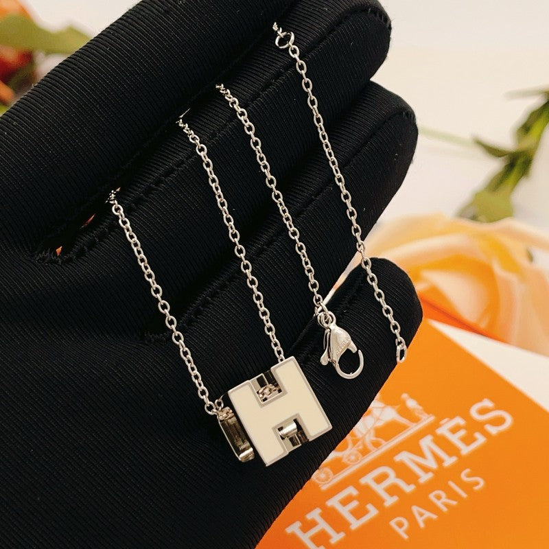 Herm Cage D'H Pendant Necklace