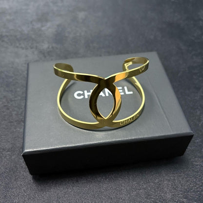 CC Gold Cuff Bracelet
