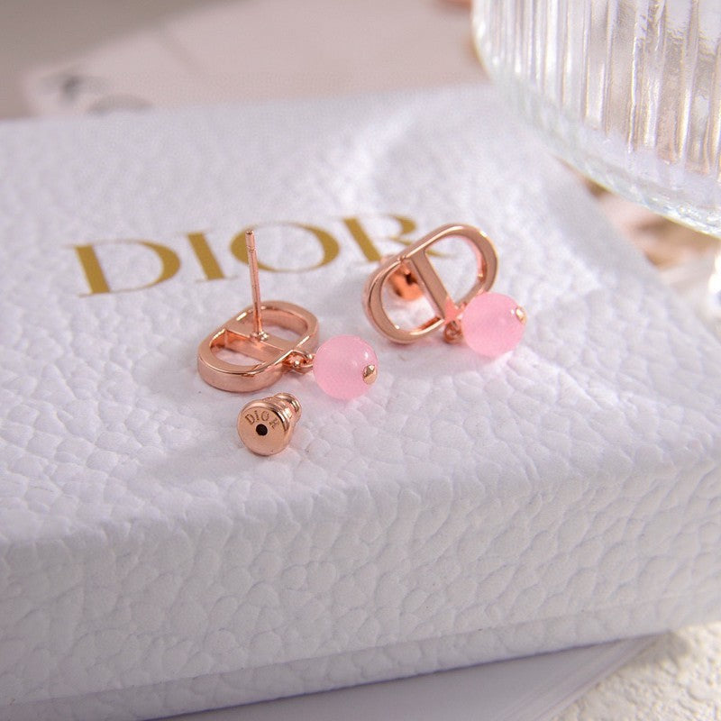 Petit CD Pink Earrings