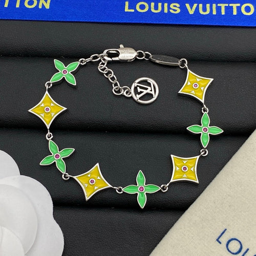 Louis Yellow & Green Blossom Bracelet