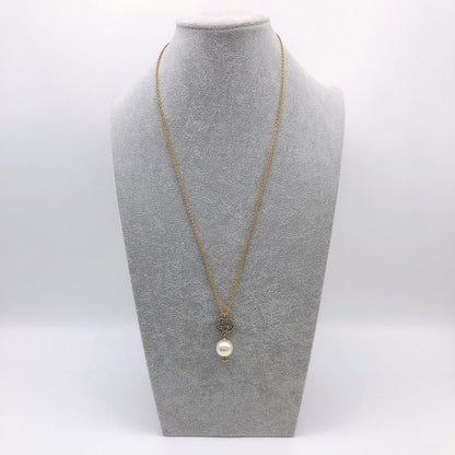 GG Pearl Chain Necklace