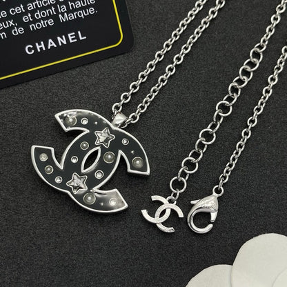 CC Black Star Gold Necklace