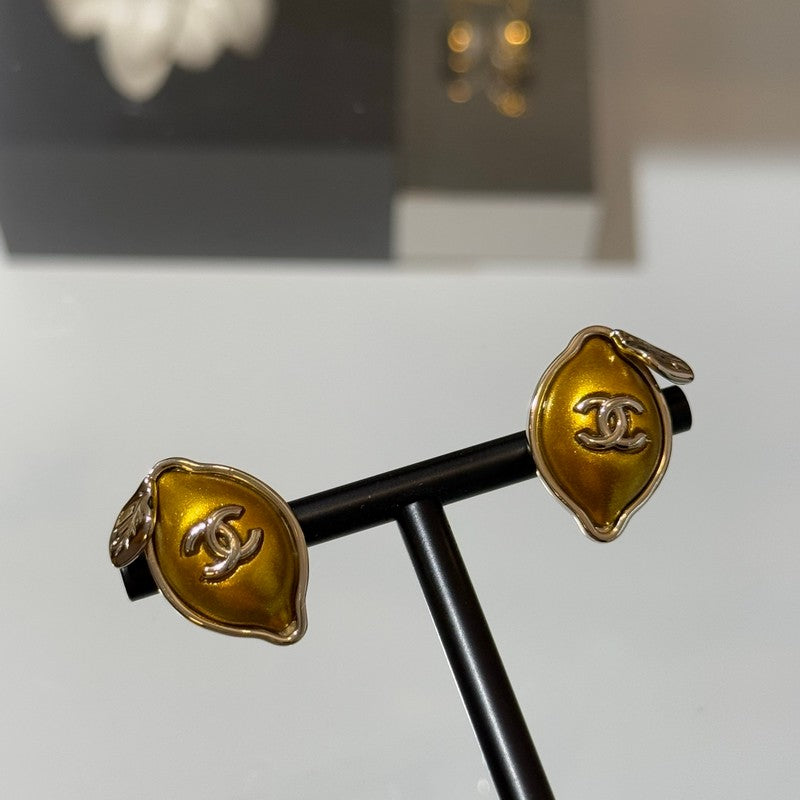 CC 26P Lemon Gold Earrings