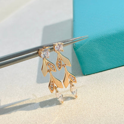 Tiff Victoria Vine Convertible Drop Earrings
