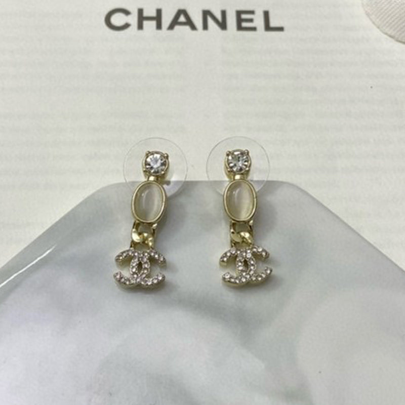 CC Crystal Drop Earrings