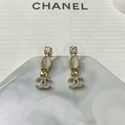 CC Crystal Drop Earrings