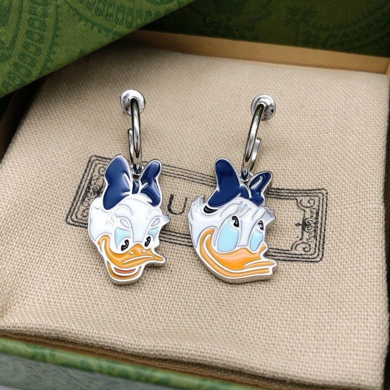 GG Donald Duck Earrings