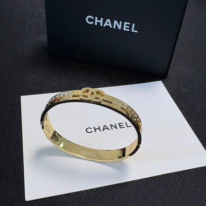 CC Pave Diamond Gold Bracelet