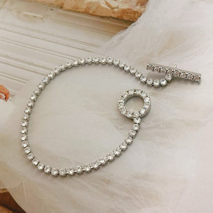 Herm Diamond Chain Bracelet
