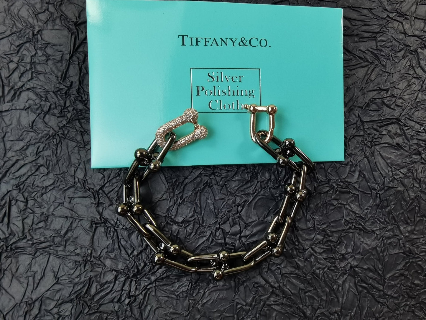 Tiff HardWear Black Titanium Bracelet