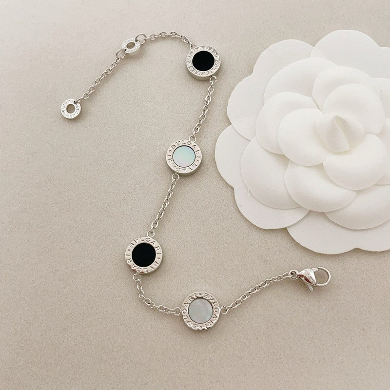 BVLG White Gold Bracelet
