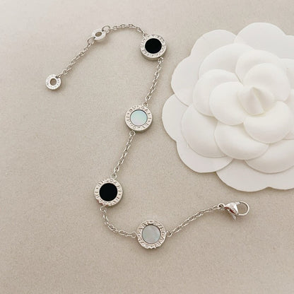 BVLG White Gold Bracelet