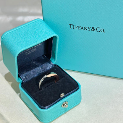 Tiff Lock Diamond Rose Gold Ring