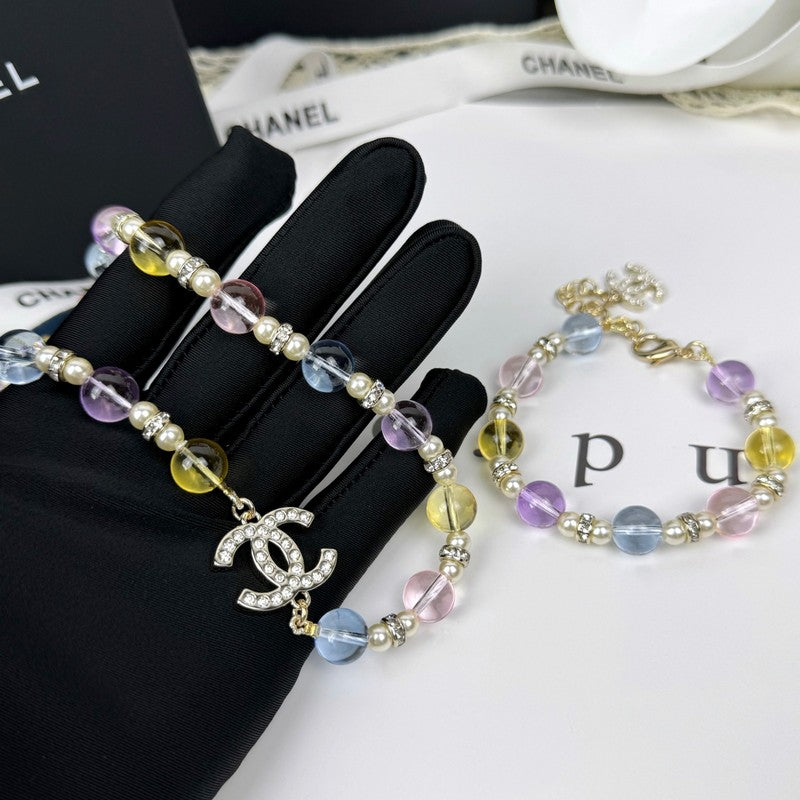 CC 26C Color Crystal Necklace