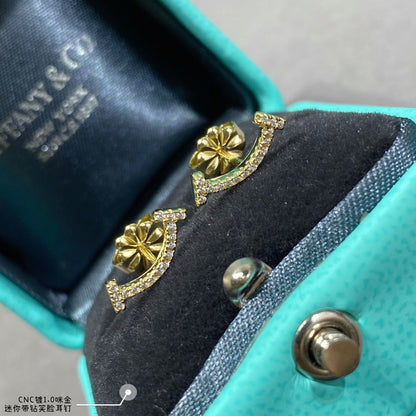 Tiff Smile Diamonds Earrings