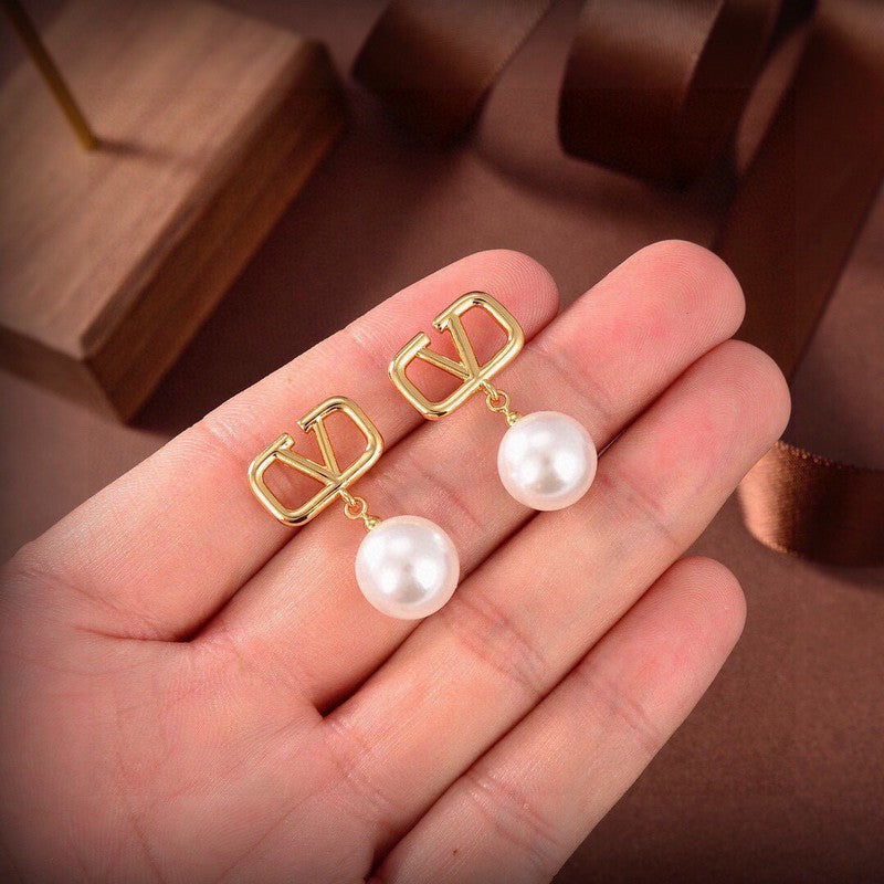 Vlogo Pearl Earrings
