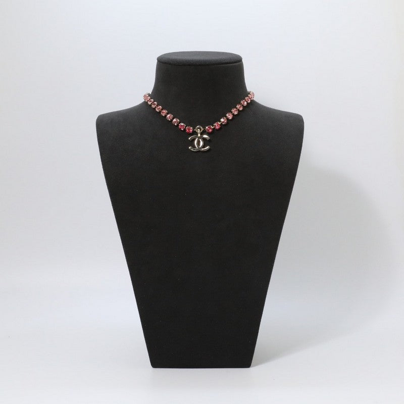 CC Pink Crystal Necklace