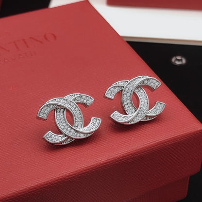 CC Diamond Earrings