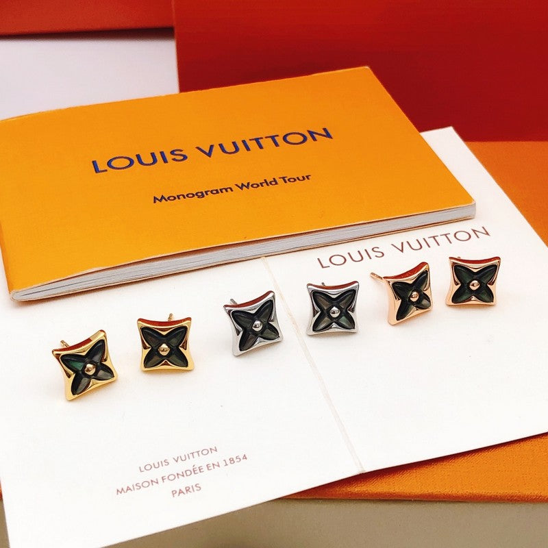 Louis Blossom Gold Earrings