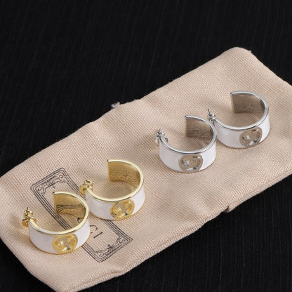 GG Color Enamel Earrings
