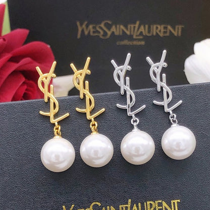 Saint Pearl Drop Earrings