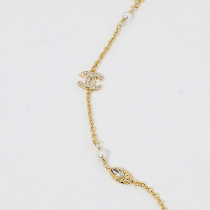 CC Vintage Crystal Long Necklace