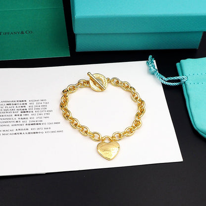 Tiffany Tag Chain Bracelet