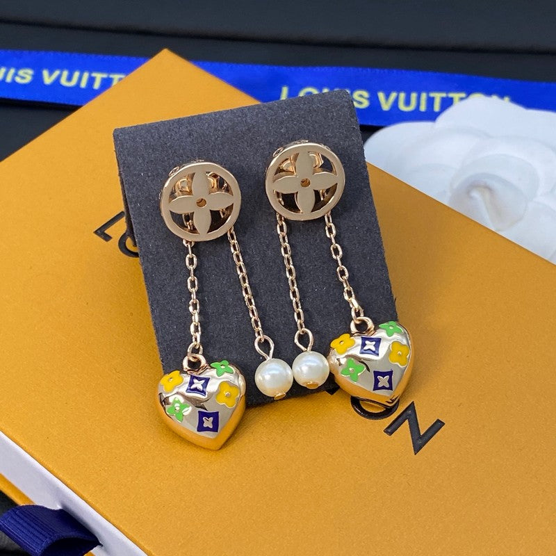 Louis Blossom Long Earrings