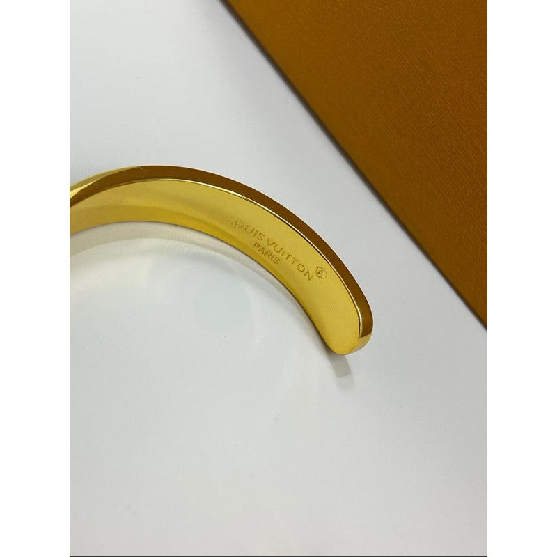 Louis Leather Gold Bracelet