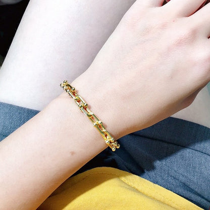 Tiff HardWear Gold Bracelet