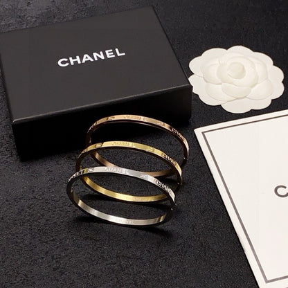 CC Thin Gold Bracelet